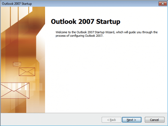 كيفية الدخول على البريد الألكترونى عبر (OutLook) اصدار 2003 -2007 25